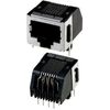 5555153-1, модульный разъем, cat3, rj45, гнездо, 8 контакт(-ов), 8 вывод(-ов), 1 порт(-ов)