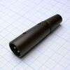 CANNON 50 3M, аудио разъём xlr - вилка кабельная, 3 контакта, цвет - чёрный