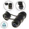 RJ45M25Z2-6BG2, разъём герметичный szc rj45m25z2-6bg2, 10base-t,100 base-t, 1000 base-t