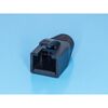 TPC-6, колпачок на rj-45, для кабеля 6 категории, черный
