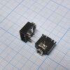 TRS 3.5 (mini jack) CK3-101A, стерео аудио гнездо 3.5 мм (до 12в)