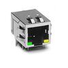 J0026D01BNL, модульный разъем rj45, 2 светодиода зеленый и желтый