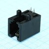 KLS12-135-4P4C-1-01, разъем модульный tj4-4p4c монтаж в отверстие