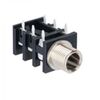 L-KLS1-TG-6.3-007G, аудиоразъем телефонный 6,3 мм на плату 6 контактов