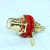 RS-115G/R, rca гнездо блочное, разъем типа "тюльпан"