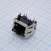 KLS12-108-8P8C-1x1-2-R/G-0-01, modular jack with led 56 series,8p8c,1*1=1 ports,with emi shielded,red/green,without back peg,fu"