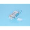 TPS6-8P8C-S2, вилка rj-45 кат.6 со вставкой, экранированная