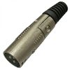 JD-357 / AUD-71, разъём микрофонный xlr ruichi jd-357/aud-71, вилка 3-х полюсное