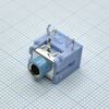 TRS 3.5 (mini jack) PJ син., стерео аудио гнездо 3.5 мм