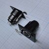 CANNON 24 3F, аудио разъём xlr - розетка приборная, 3 контакта, цвет - чёрный