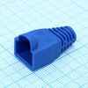 Колпачок изолирующий для RJ-45 синий, колпачок rj-45 синий rexant для дополнительной защиты соединения разъема rj-45 (8p8c) и кабеля