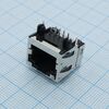 438600010, модульный разъем, cat5, rj45, гнездо, 8 контакт(-ов), 8 вывод(-ов), 1 порт(-ов)