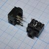 TRS 3.5 (mini jack) PJ317 чёрн., разъем стерео аудиогнездо 3.5 мм