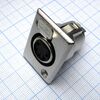 CANNON 22 5F, аудио разъём xlr - розетка приборная, 5 контактов, цвет - серебристый