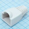Колпачок изолирующий для RJ-45 белый, колпачок rj-45 белый rexant для дополнительной защиты соединения разъема rj-45 (8p8c) и кабеля