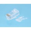 TP5-8P8C, вилка rj-45 кат.5 для круглого кабеля со вставкой, 3 зубца, тип х
