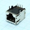 5406296-1, модульный разъем, cat5e, rj45, гнездо, 8 контакт(-ов), 8 вывод(-ов), 1 порт(-ов)