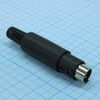 MDN-6M (MDN-6P) (KLS1-294M-6B), minidin 6конт (п) на кабель