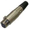 TD-358, разъем микрофонный xlr, гнездо 3-х полюсное на кабель
