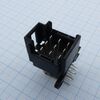 9-966140-4, прямоугольный разъем питания, 9 контакт(-ов), серия junior power timer, монтаж на печатную плату