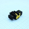 1-1703839-1, разъем в сборе 2 контакта 2.8х0.8 вкладка