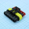 CKK7061-1.5-21, корпус разъема, серия 1.5, розетка, 6 контактов, шаг-6мм operating voltage 24v