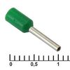 DN00508 GREEN (1X8MM), наконечник на кабель dn00508, зеленый, 1x8 мм