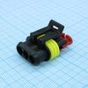 CKK7031-1.5-21, корпус разъема, серия 1.5, розетка, 3 контакта, шаг-6мм operating voltage 24v