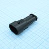 CKK7021-1.5-11, корпус разъема, серия 1.5, вилка, 2 контакта, шаг-6 мм operating voltage 24v