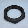 DLM-M40P (black), гайка для крепления кабель ввода на панель