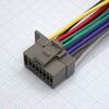 Разъем PANASONIC 123 а/магн., разъем для автомагнитолы