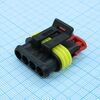 CKK7041-1.5-21, корпус разъема, серия 1.5, розетка, 4 контакта, шаг-6мм operating voltage 24v