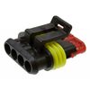 282088-1, корпус разъема, серия superseal 1.5, розетка, 4 контакта, шаг-6мм