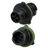 1-967402-1, корпус разъема, серия 2.5mm system, штекер на кабель, 2 контакт(-ов)