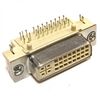 DVI-D29FR, разъем dvi 24+5 контактов, гнездо на плату угловое
