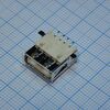 292303-9, разъем usb тип a, usb 2.0, розетка, 4 вывода, поверхностный монтаж, прямой угол