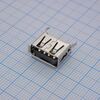 1050570001, разъем usb тип a, usb 2.0, розетка, 4 вывод(-ов), монтаж в сквозное отверстие, вертикальный