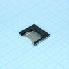 109D-RCA0-R01, сокет minisd вставной выводы сверху