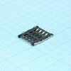 115R-BCA0, сокет micro sim карты 8 выводов петлевой