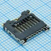 114-00841-68, сокет micro sd карты skt 8 контактов шаг 1.1мм угловой smd