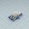484040003, разъем usb, тип a, usb 3.0, розетка, 9 выводов, угловая, dip монтаж