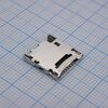 DM3CS-SF, 8 position smt right angle gold finish micro sd card connector