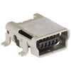 UX60A-MB-5ST, разъем mini usb розетка на плату серия ux 5 контактов тип b угловая