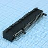 877159206, разъем карты pci express 98 контактов шаг 1мм монтаж в отверстие лоток
