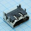 471511071, разъем hdmi 19 контактов шаг 0.5мм угловой smd 19 терминалов 1 порт лента на катушке