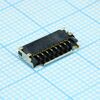 475710001, разъем карты micro sd 1.10мм с ключом высота 2.20мм золоченое покрытие 0.762мкм
