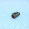 DTM06-4S, розетка 4 контакта с защелкой защита ip68