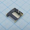 5033981892, гнездо памяти, 503398 series, micro sd, 8 контакт(-ов), фосфористая бронза