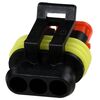 282087-1, корпус разъема, серия superseal 1.5, розетка, 3 контакта, шаг-6мм