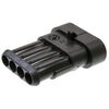 282106-1, корпус разъема superseal 1.5, вилка, 4pin 6 мм